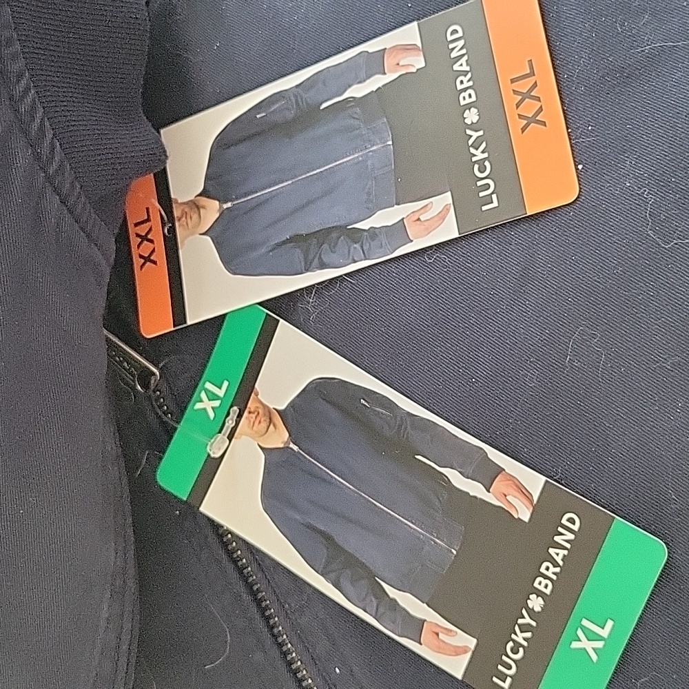 Lucky Brand Dark Blue Bomber Jacket